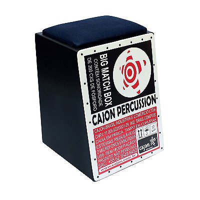 Cajon Eletroacústico C. Percussion Unic CJ-304