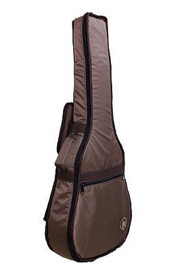 Capa Violão 12 Cordas Extra Luxo Acolchoada Nylon 70 Marrom JPG