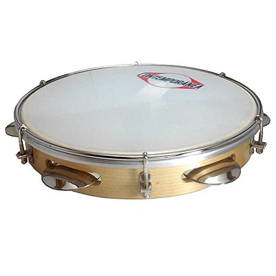 Pandeiro Contemporânea 78C Madeira 10" Nylon