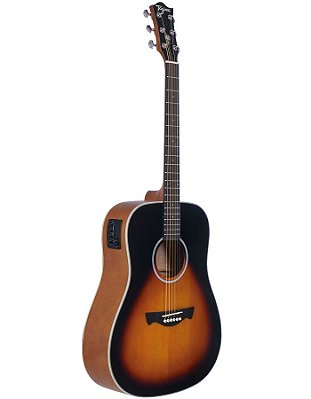 Violão Eletroacústico Folk Tagima Woodstock TW-25 DSB Sunburst