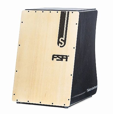 Cajon Eletroacústico FSA Standard FS2501 Preto