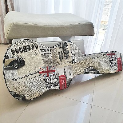 Case Guitarra Strato KGB Male Estampada UK