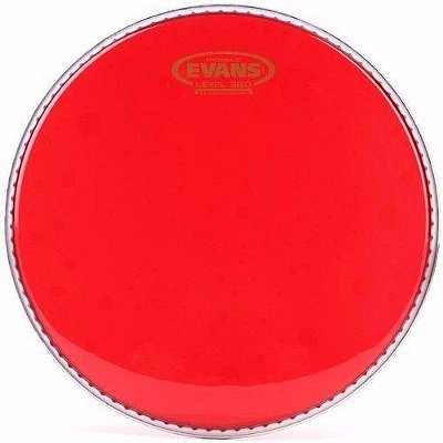 Pele Evans Surdo Clear Hidráulica 16" Vermelha TT16HR