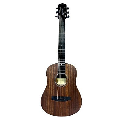 Violão Eletroacústico Giannini Baby GTG-36S Walnut Fosco