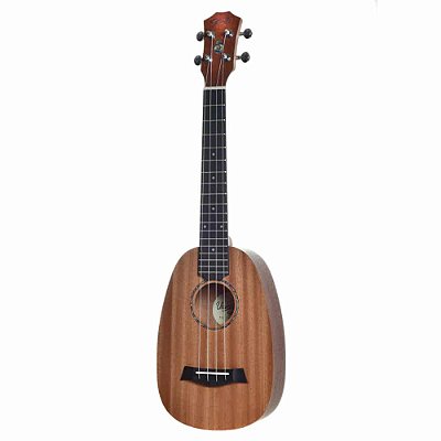 Ukulele Acústico Seizi Bali Concert Pineapple Sapele