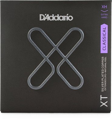 Encordoamento Violão D'Addario XTC44  Nylon Tensão Extra Pesada