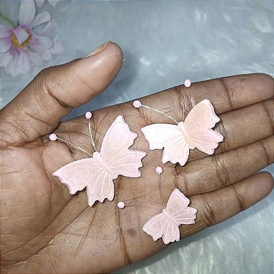 Kit Apliques de Borboleta em Biscuit