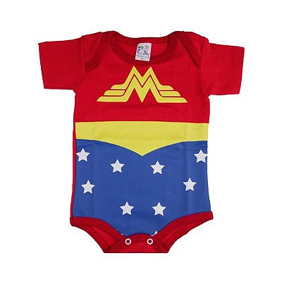 Body - Mulher Maravilha Body - Mulher Maravilha