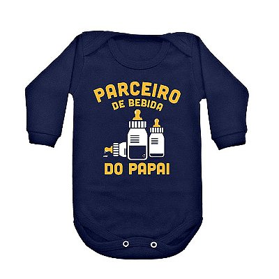 Body Manga Longa Parceiro do Papai Body Manga Longa Parceiro do Papai