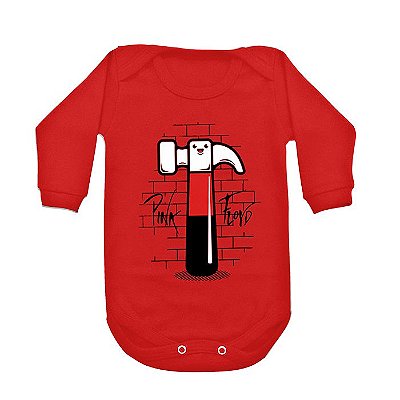 Body Manga Longa Pink Floyd Body Manga Longa Pink Floyd