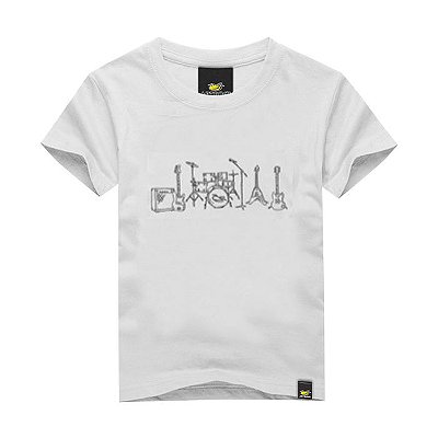 Camiseta Infantil Line Band Camiseta Infantil Line Band