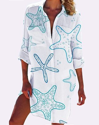 Saída de Praia Estampada