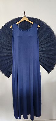Vestido Longo Regata Azul