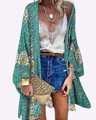 Quimono Curto Boho
