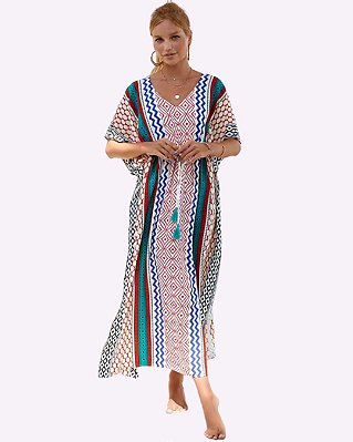 Vestido Kaftan Colorido