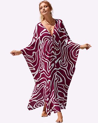 Kaftan Estampado Cherry