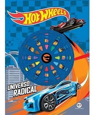 Livro Ciranda Das Cores - Hot Wheels - Com Giz De Cera