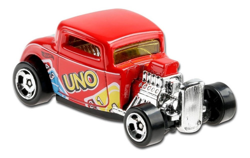 Carrinho Hot Wheels '32 Ford Uno Mattel Games - Vermelho