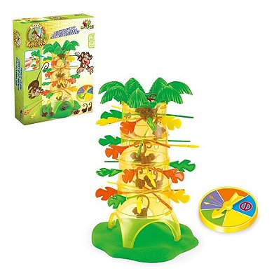 Brinquedo Jogo Do Macaco Não Deixe Cair Família Pula Macaco