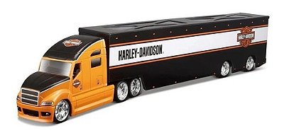 Caminhão Harley-davidson Custom Haulers 1:64 - Maisto 02