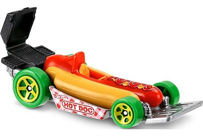 Carrinho Hot Wheels - Caminhão Street Wiener - Hot Dog