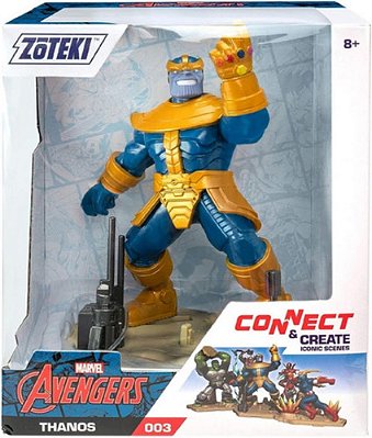 Boneco De Ação Marvel Avengers Thanos Edição Luxo 13 Altura