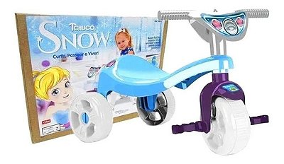 Triciclo Motoca Infantil Ice Com Haste Tchuco Samba Toys