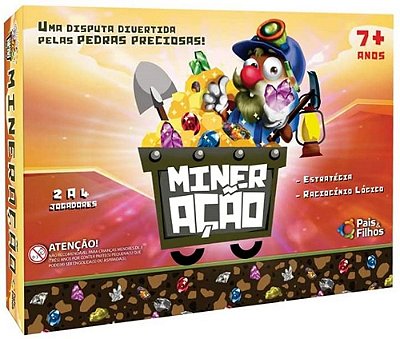 Jogo De Tabuleiro Mineração De 2 A 4 Jogadores