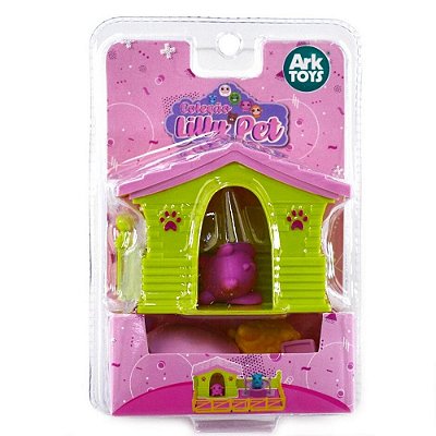 Casinha Lilly Pet Com Bichinhos E Acessórios - Sortido