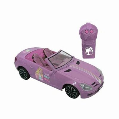 Carrinho Carro Conversível Para Boneca Barbie 46cm Roma