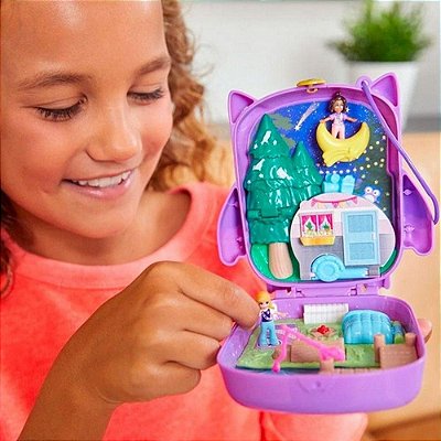 Boneca Polly Pocket Mini Aniversário De Bichinhos Magico - Alfabay