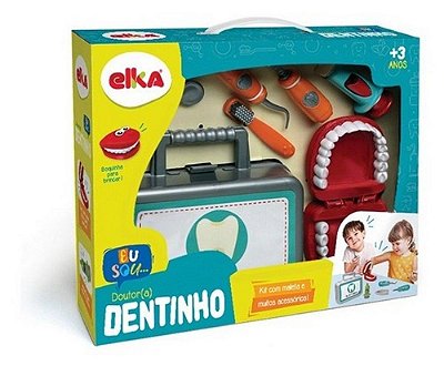 Brinquedo Maleta Doutor Dentista Dr Dentinho Elka Original