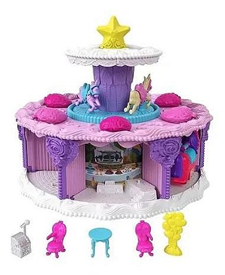 Polly Pocket - Parque Infantil - Roda e Surpresa de Sorvete - Mattel -  superlegalbrinquedos