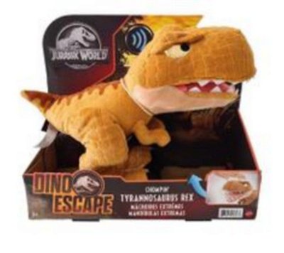 Jurassic Fun Dinossauro Rex R/C Com Luz e Som Multikids - BR1461