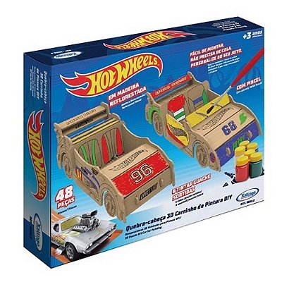 Jogo da Memória Hot Wheels 24 Peças + Quebra Cabeça Hot Wheels - Real  Brinquedos