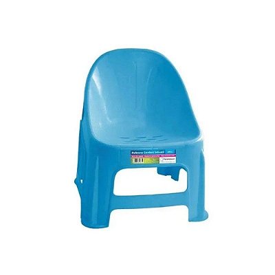 Poltrona Cadeira Conforto Infantil Paramount - Azul
