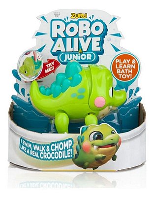 Robo Alive Brinquedo De Banho Que Nada De Verdade E Anda Cro