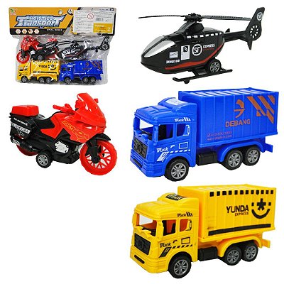 BRINQUEDO CAMINHAO BOMBEIRO FIRE RESCUE SORTIDO PICA PAU