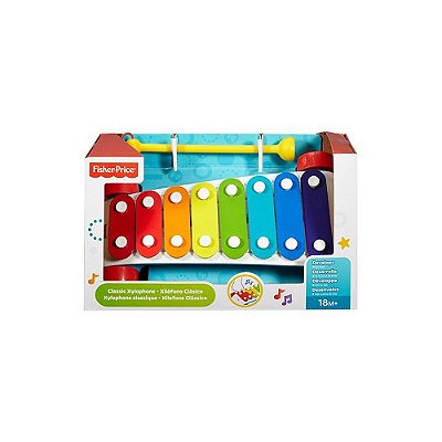 Brinquedo Educativo Fisher Price - Xilofone Teclado Musical