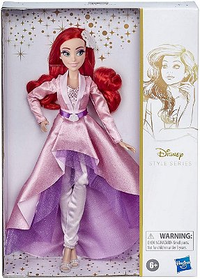 Boneca Disney Princess Style Series - Ariel Edição De Luxo