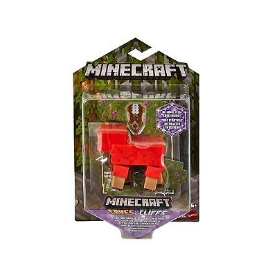 Boneco Minecraft Caves E Cliffs - Ovelha Vermelha