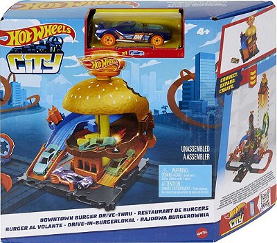 Pista Hot Wheels City Reboque de Dragão Mattel - Papellotti