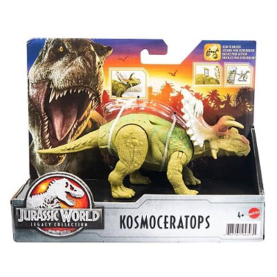 Boneco Dinossauro Kosmoceratops Jurassic World Legacy 18cm