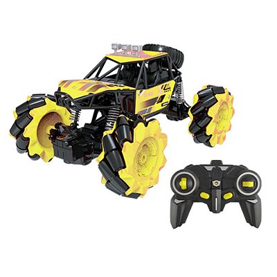 Carro De Controle Remoto Monster Truck Recarregável 4x4 - Alfabay