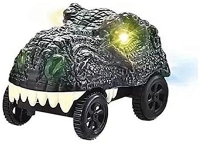 Pista De Corrida Carro Dinossauro Track Maluca Com Luz