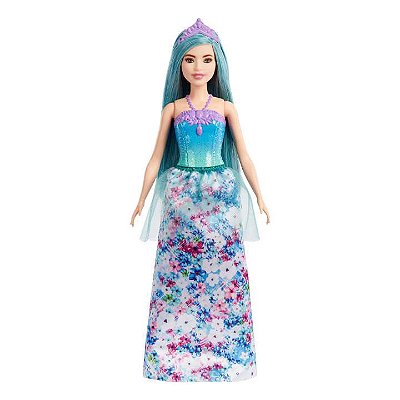 Boneca Barbie Princessa Dreamtopia - Mundo Das Fadas - Cabelo Turquesa Edição 2022