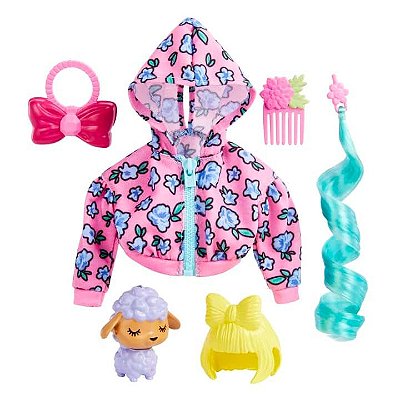 Boneca Barbie Closet Guarda Roupa De Luxo Roxo Com Boneca