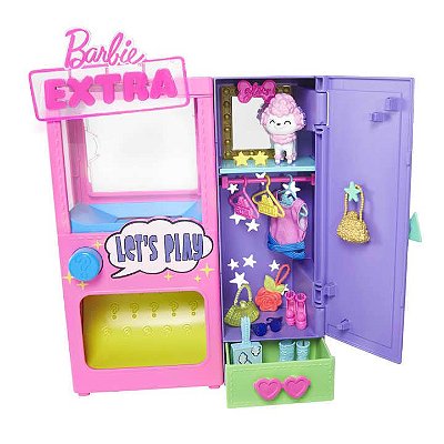 Boneca Barbie - Guarda Roupa Magico - Closet Playset -Moda surpresa Extra - Edição 2022