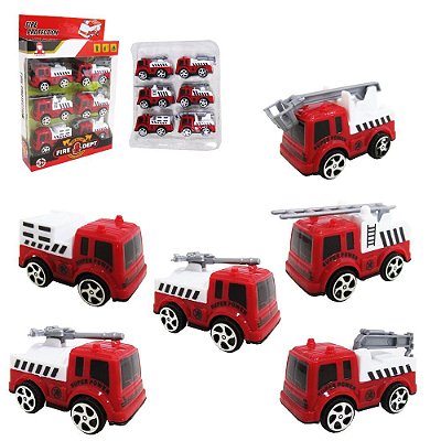 BRINQUEDO CAMINHAO BOMBEIRO FIRE RESCUE SORTIDO PICA PAU