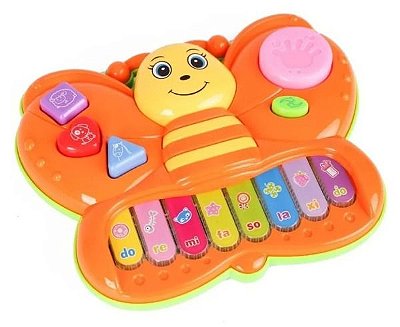 Teclado Pianinho Infantil Musical De Dinossauro Amarelo - Alfabay - Cubo  Mágico - Quebra Cabeças - A loja de Profissionais e Colecionadores!